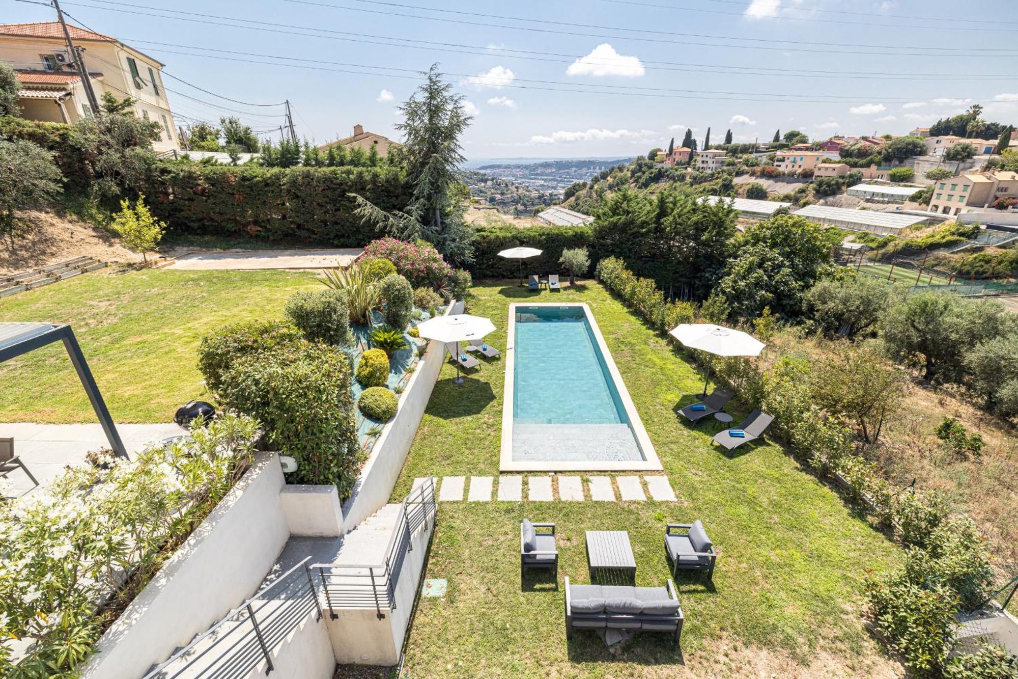 Cremat - Contemporaine - Piscine - Climatisation Casa vacanze Nizza